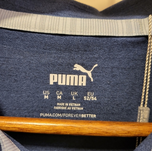 Puma Polo Cloudspun Monarch, M, Navy Blazer-high rise UPF 50+ - Picture 3 of 5
